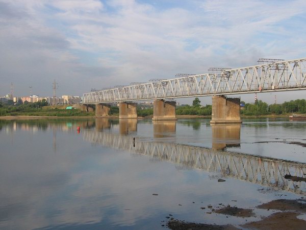 Новый мост через Объ. Фото: Егоровой Марины