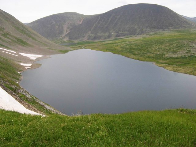 Озеро внизу перевала. Фото: Егоровой Марины