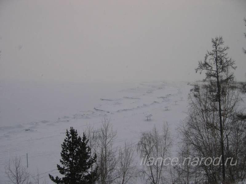 Пляж Северобайкальска зимой. Фото: Егоровой Марины