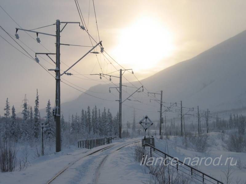 БАМ зимой. Фото: Егоровой Марины