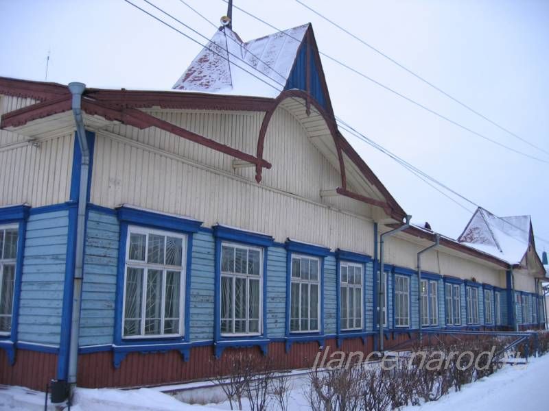 Старый вокзал в Тайшете. Фото: Егоровой Марины